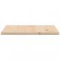 Preview: Tischplatte 50x50x1,7 cm Quadratisch Massivholz Kiefer