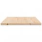 Preview: Tischplatte 80x50x2,5 cm Rechteckig Massivholz Kiefer