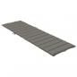 Preview: Sonnenliegen-Auflage Melange Dunkelgrau 200x60x4 cm Stoff