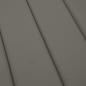 Preview: Sonnenliegen-Auflage Melange Dunkelgrau 200x60x4 cm Stoff