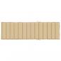 Preview: Sonnenliegen-Auflage Melange Beige 200x60x4 cm Stoff
