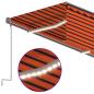 Preview: Markise Automatisch mit Rollo LED Windsensor 3x2,5m