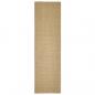Preview: Teppich Natur Sisal 100x350 cm