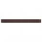 Preview: Hochbeet Pulverbeschichteter Stahl 440x80x36 cm Braun