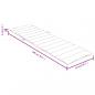 Preview: Sonnenliegen-Auflage Melange Dunkelgrau 200x50x4 cm Stoff