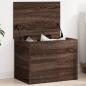 Preview: ARDEBO.de - Truhe Braun Eichen-Optik 60x42x46 cm Holzwerkstoff