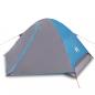 Preview: Kuppel-Campingzelt 2 Personen Blau Wasserdicht