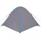 Preview: Kuppel-Campingzelt 2 Personen Blau Wasserdicht