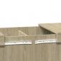Preview: Couchtisch Sonoma-Eiche 100x55x40 cm Holzwerkstoff
