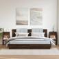 Preview: Nachttische 2 Stk. Braun Eichen-Optik 35x34x65 cm Holzwerkstoff