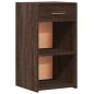 Preview: Nachttische 2 Stk. Braun Eichen-Optik 35x34x65 cm Holzwerkstoff