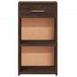 Preview: Nachttische 2 Stk. Braun Eichen-Optik 35x34x65 cm Holzwerkstoff