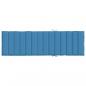 Preview: Sonnenliegen-Auflage Melange Blau 200x60x4 cm Stoff