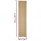 Preview: Teppich Natur Sisal 66x300 cm