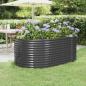 Preview: ARDEBO.de - Hochbeet Pulverbeschichteter Stahl 175x100x68 cm Anthrazit