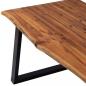Preview: Esstisch 170x90x75 cm Massivholz Akazie