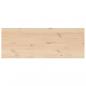 Preview: Tischplatte 110x40x2,5 cm Rechteckig Massivholz Kiefer