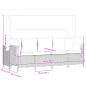 Preview: 5-tlg. Garten-Sofagarnitur mit Kissen Braun Poly Rattan