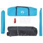Preview: Kuppel-Campingzelt 4 Personen Blau Quick Release