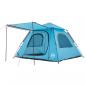 Preview: Kuppel-Campingzelt 4 Personen Blau Quick Release