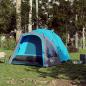 Preview: Kuppel-Campingzelt 3 Personen Blau Quick Release