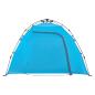Preview: Kuppel-Campingzelt 3 Personen Blau Quick Release