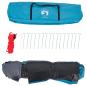 Preview: Kuppel-Campingzelt 3 Personen Blau Quick Release
