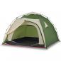 Preview: Kuppel-Campingzelt 4 Personen Grün Quick Release