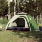Preview: Kuppel-Campingzelt 4 Personen Grün Quick Release
