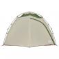 Preview: Kuppel-Campingzelt 4 Personen Grün Quick Release