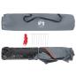 Preview: Kuppel-Campingzelt 5 Personen Grau und Orange Quick Release