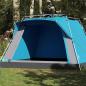 Preview: ARDEBO.de - Campingzelt 4 Personen Blau Quick Release