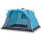 Preview: Campingzelt 4 Personen Blau Quick Release