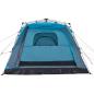 Preview: Campingzelt 4 Personen Blau Quick Release