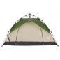 Preview: Kuppel-Campingzelt 3 Personen Grün Quick Release