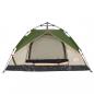 Preview: Kuppel-Campingzelt 3 Personen Grün Quick Release