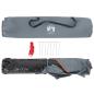 Preview: Kuppel-Campingzelt 2 Personen Grau und Orange Quick Release