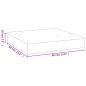 Preview: Palettenkissen Marineblau 60x60x10 cm Oxford-Gewebe