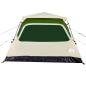 Preview: Kuppel-Campingzelt 4 Personen Grün Quick Release