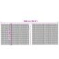 Preview: Gartenzaun 500x90 cm Schilf