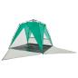 Preview: Strandzelt 4 Personen Seegrün Quick Release Wasserdicht
