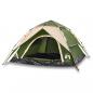 Preview: Kuppel-Campingzelt 4 Personen Grün Quick Release
