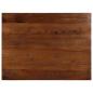 Preview: ARDEBO.de - Tischplatte 90x70x2,5 cm Rechteckig Altholz Massiv