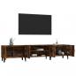 Preview: TV-Schrank Räuchereiche 180x31,5x40 cm Holzwerkstoff