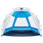 Preview: Strandzelt 2 Personen Azurblau Quick Release Wasserdicht
