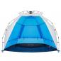 Preview: Strandzelt 2 Personen Azurblau Quick Release Wasserdicht