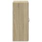 Preview: Aktenschrank Sonoma-Eiche 60x32x77,5 cm Holzwerkstoff