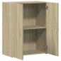 Preview: Aktenschrank Sonoma-Eiche 60x32x77,5 cm Holzwerkstoff