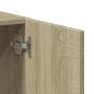 Preview: Aktenschrank Sonoma-Eiche 60x32x77,5 cm Holzwerkstoff