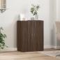 Preview: Aktenschrank Braun Eichen-Optik 60x32x77,5 cm Holzwerkstoff